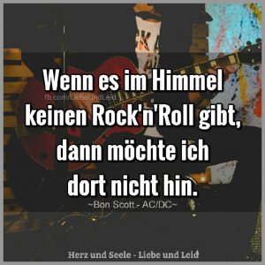 Wenn es im himmel keinen rock n roll gibt