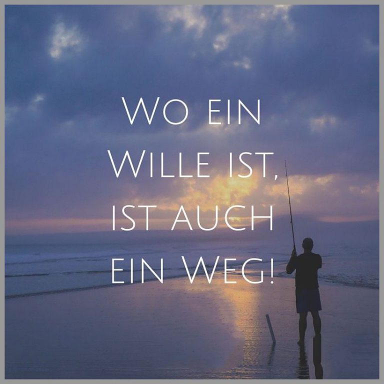 Wo ein wille ist ist auch ein weg