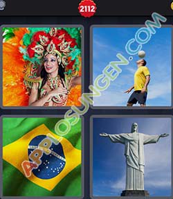 4 bilder 1 wort level 2112 lösung BRASILIEN - Weihnachtssymbole bilder