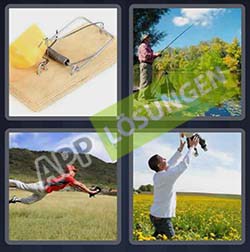 Bild von 4 bilder 1 wort level 254 lösung FANGEN