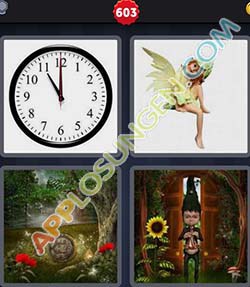 4 bilder 1 wort level 603 lösung ELF - Weihnachtstierbilder