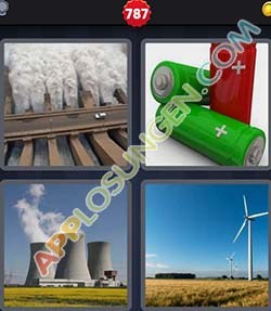 Bild von 4 bilder 1 wort level 787 lösung ENERGIE