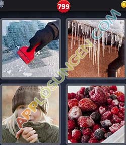 4 bilder 1 wort level 799 lösung FRIEREN - Winterlandschaft Weihnachten Bilder