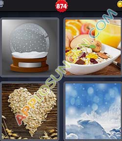 4 bilder 1 wort level 874 lösung FLOCKEN - weihnachts und neujahrsgrüße für weihnachtskarten
