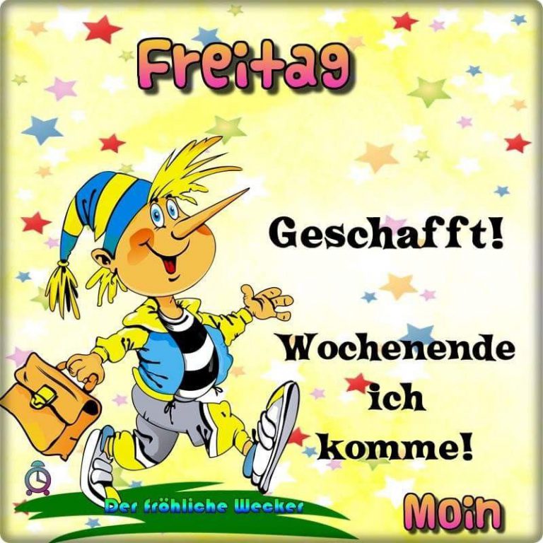 Schönen freitag schatz