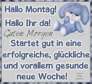 Schönen montag noch