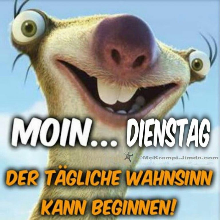 Dienstag ruhetag lustig