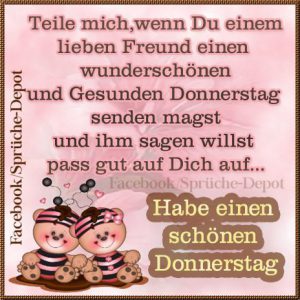 Donnerstag schönen guten morgen