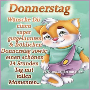 Donnerstag schönen nachmittag