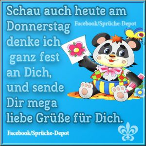 Einen schönen donnerstag