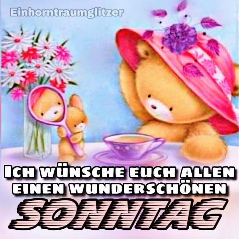 Einen schönen sonntag bilder