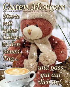 Guten morgen grußkarten