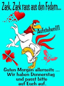 Guten morgen schönen donnerstag