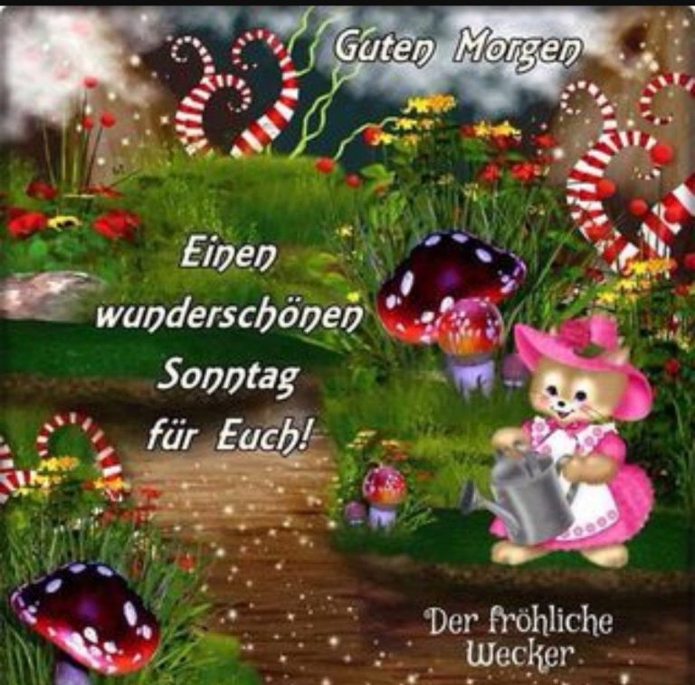 Guten morgen sonntag bilder lustig