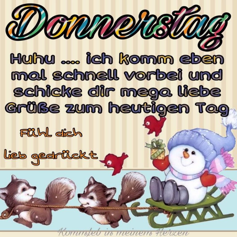 Kalter donnerstag lustig