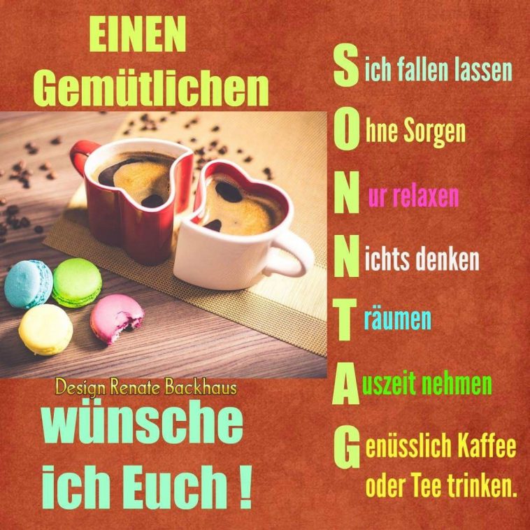 Lustig sonntag gruss Bilder und Sprüche