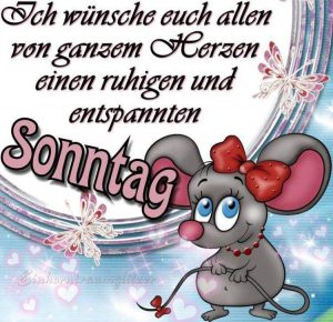 Oups schönen sonntag
