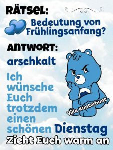Schönen dienstag gif lustig Bilder und Sprüche