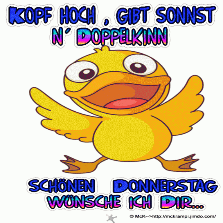 Donnerstag abend grüße lustig Bilder und Sprüche