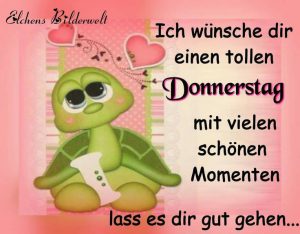 Schönen donnerstag grüße