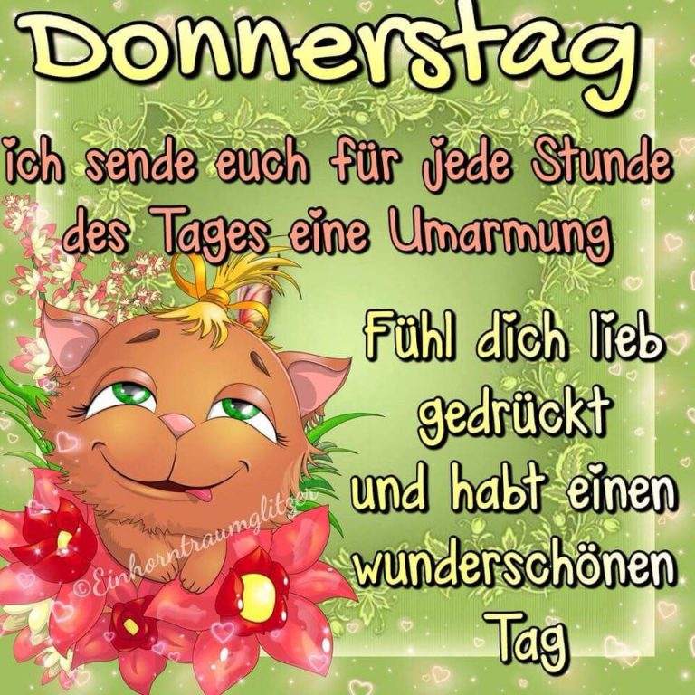 Schönen donnerstag trotz arbeit