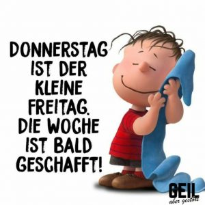 Schönen donnerstag video