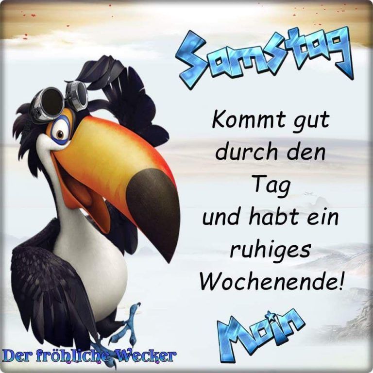 Schönen erholsamen samstag