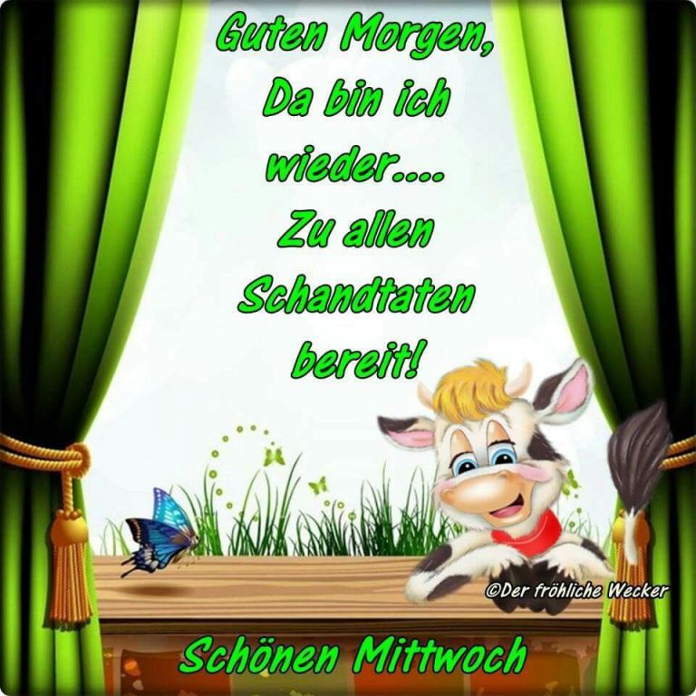 Schönen mittwoch für euch
