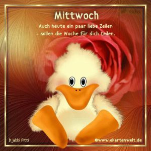 Schönen mittwoch herz