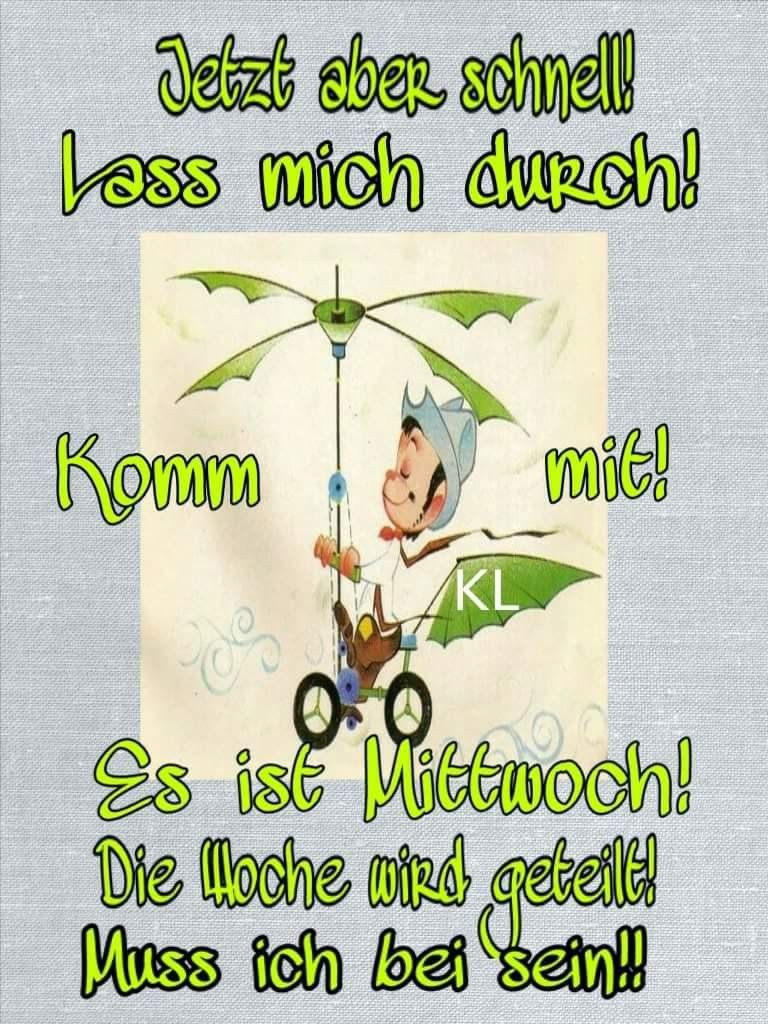 Schönen mittwoch lustig
