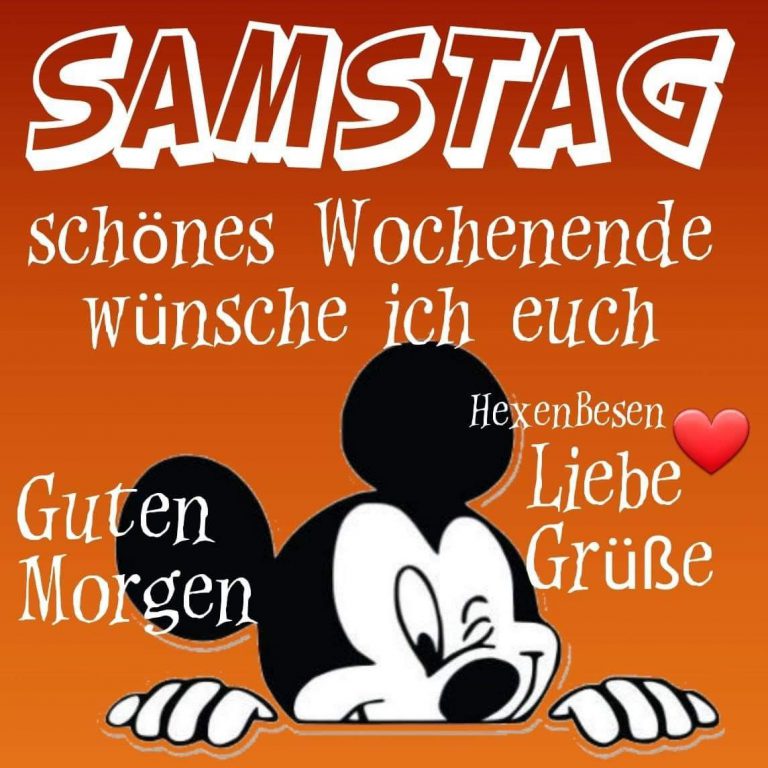 Schönen samstag ihr lieben