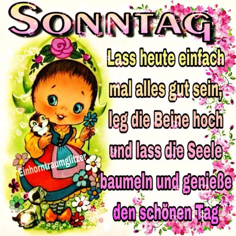 Sonntag abend grüße lustig