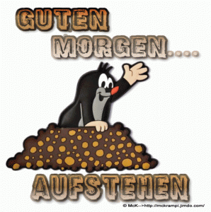 Wunderschönen guten morgen