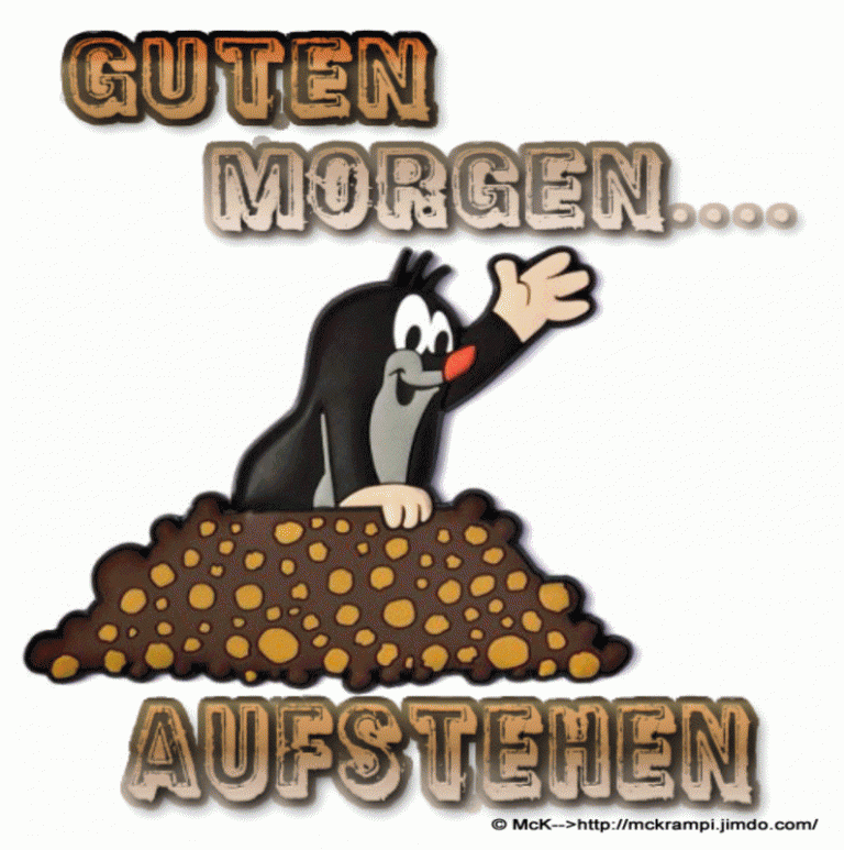Wunderschönen guten morgen