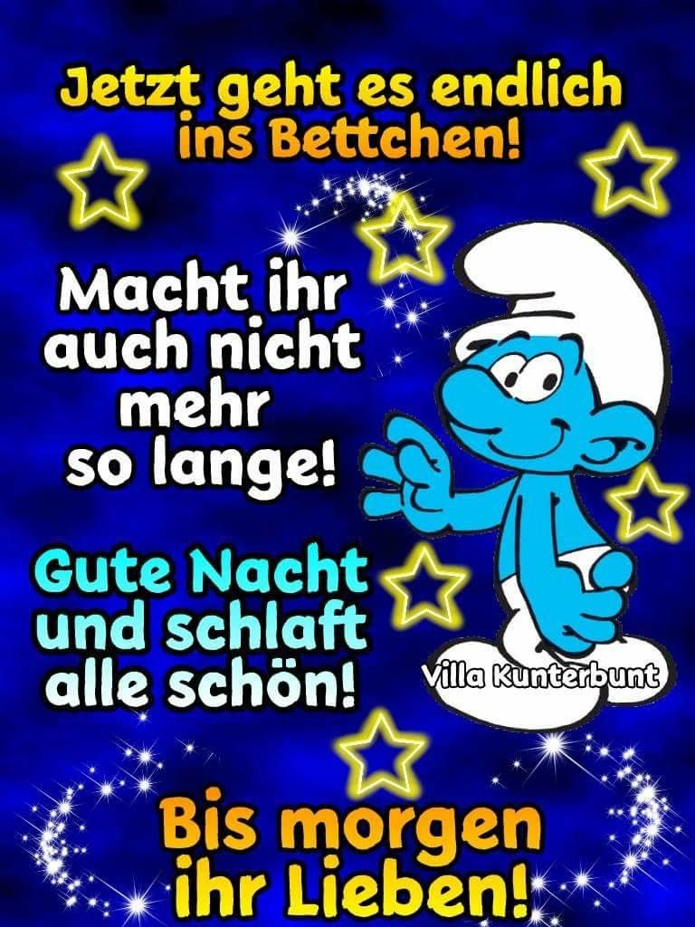Bilder und sprüche gute nacht