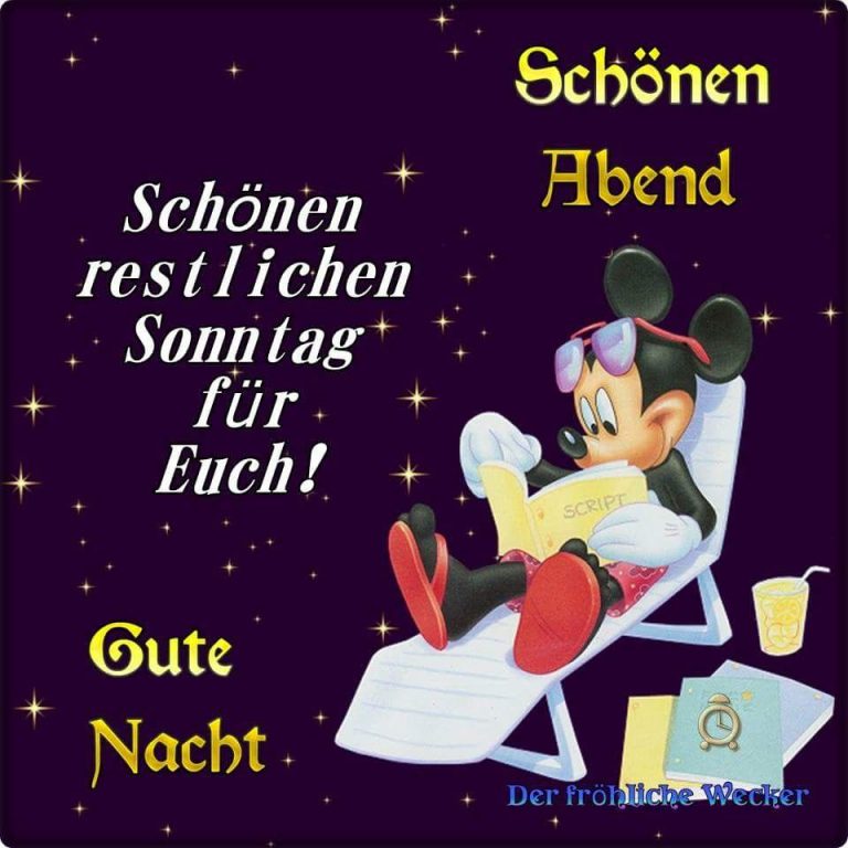 Grüße zur nacht