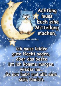 Gute nacht gedicht für ihn