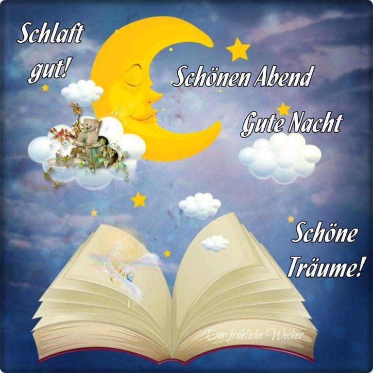 Gute nacht wünsche für freunde Bilder und Sprüche für Whatsapp und