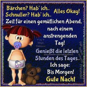 Gute nacht gruß an den liebsten