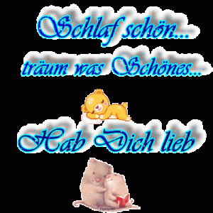 Gute nacht meine liebe Animierte Gif