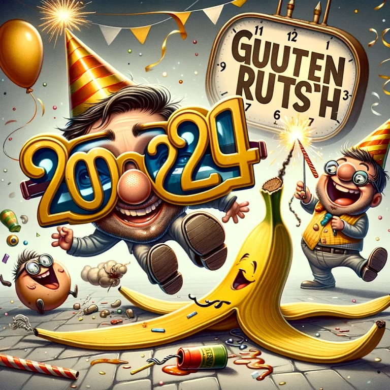 Guten Rutsch Witzig