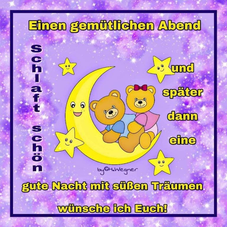 Guten abend sms sprüche Bilder und Sprüche