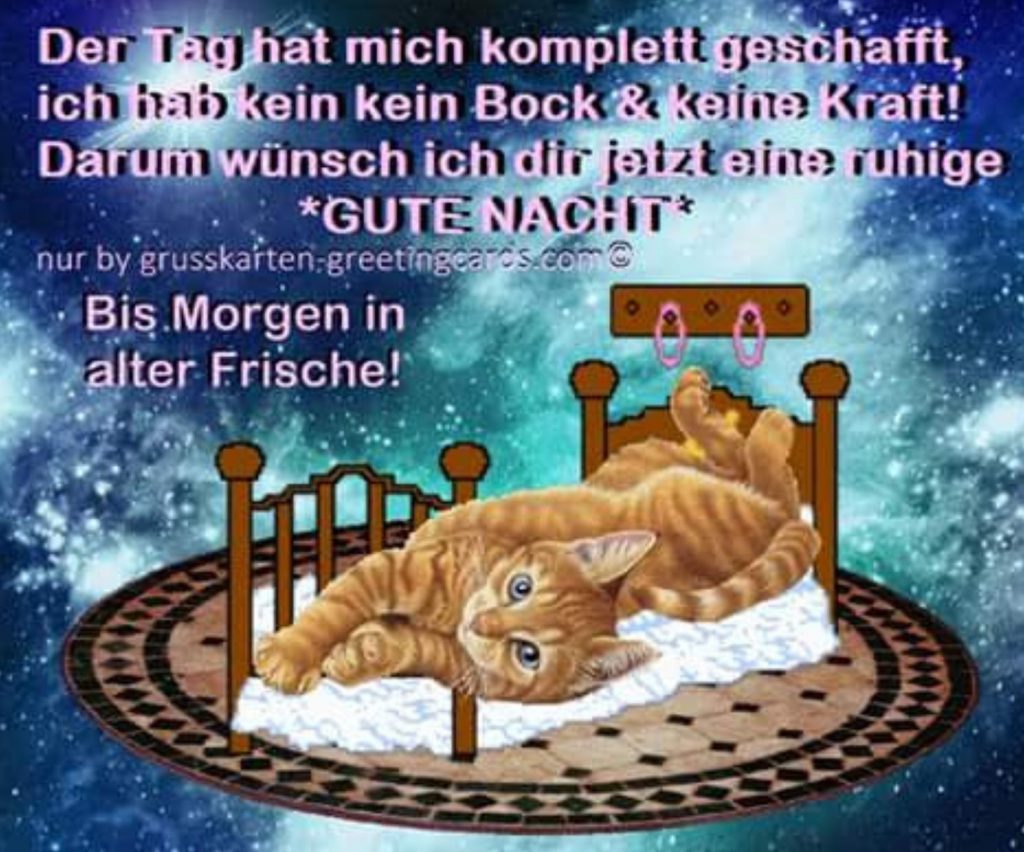 Gute nacht images Bilder und Sprüche