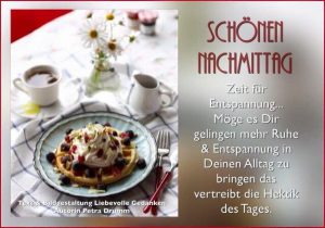 Schönen Euch Nachmittags