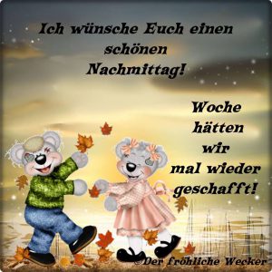 Schöner Arbeitstag Nachmittags