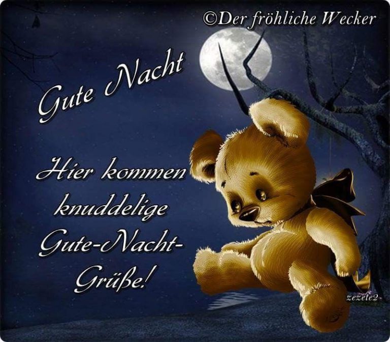 Sprüche für eine gute nacht
