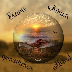 Sprüche guten abend
