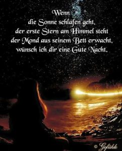 Süßer gute nacht spruch