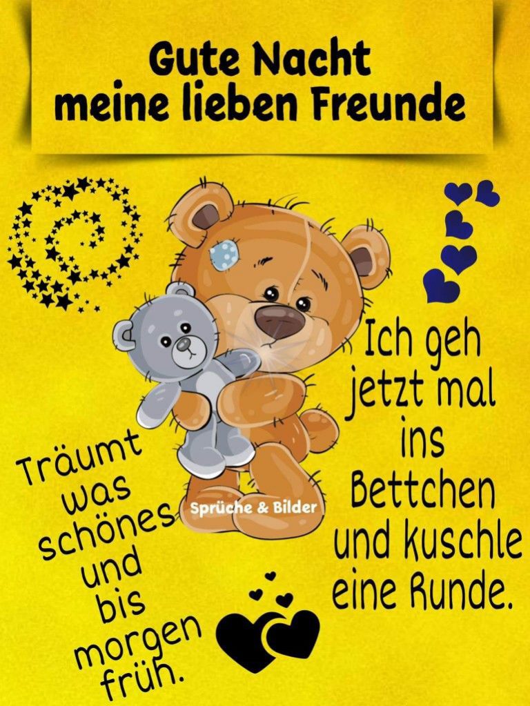 Witzig gute nacht sagen
