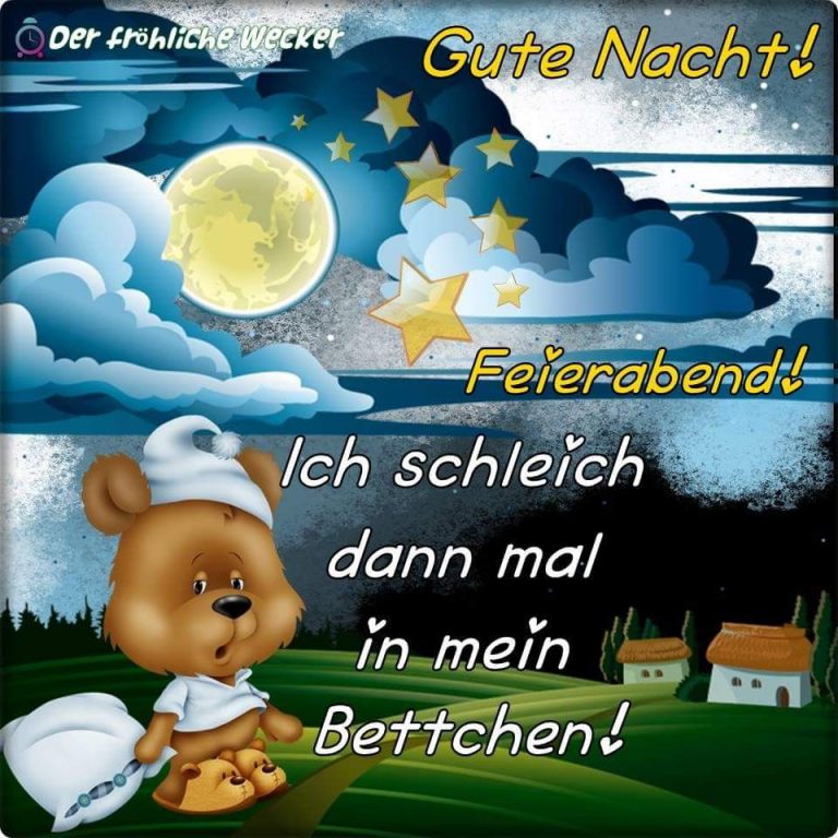 Wunderschöne gute nacht bilder